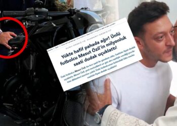 Cami cami dolaşan Mesut Özil yandaş medyaya yaranamadı! Özil’in lüks saatleri manşet oldu