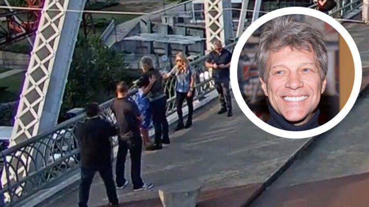 Ünlü müzisyen Jon Bon Jovi, köprüde intihara kalkışan kadını ikna ederek eyleminden vazgeçirdi