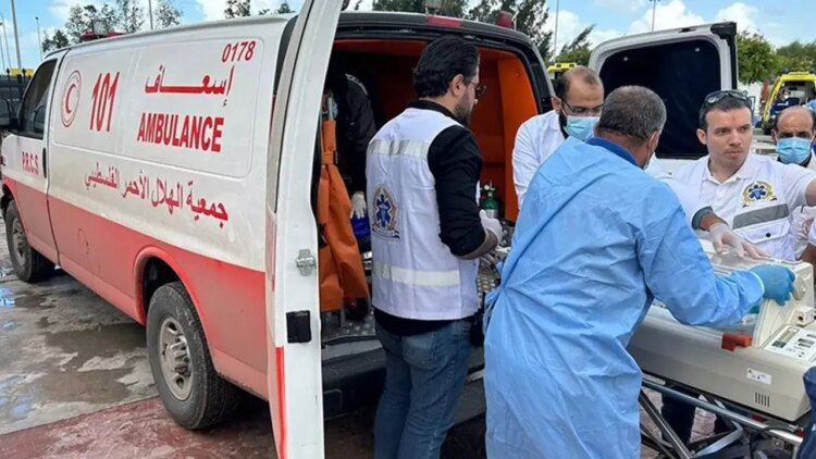 DSÖ: Gazze’deki 97 hasta ve ağır yaralının tıbbi tahliyesi yapıldı